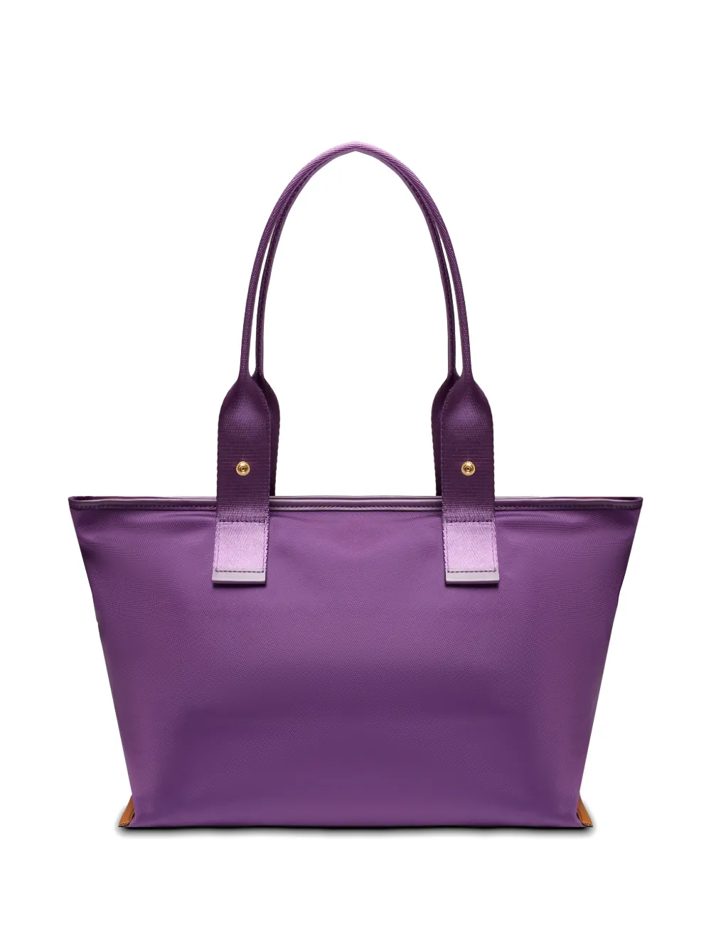  Lancel Medium Mistral Rollable Zip Tote Bag - Purple 