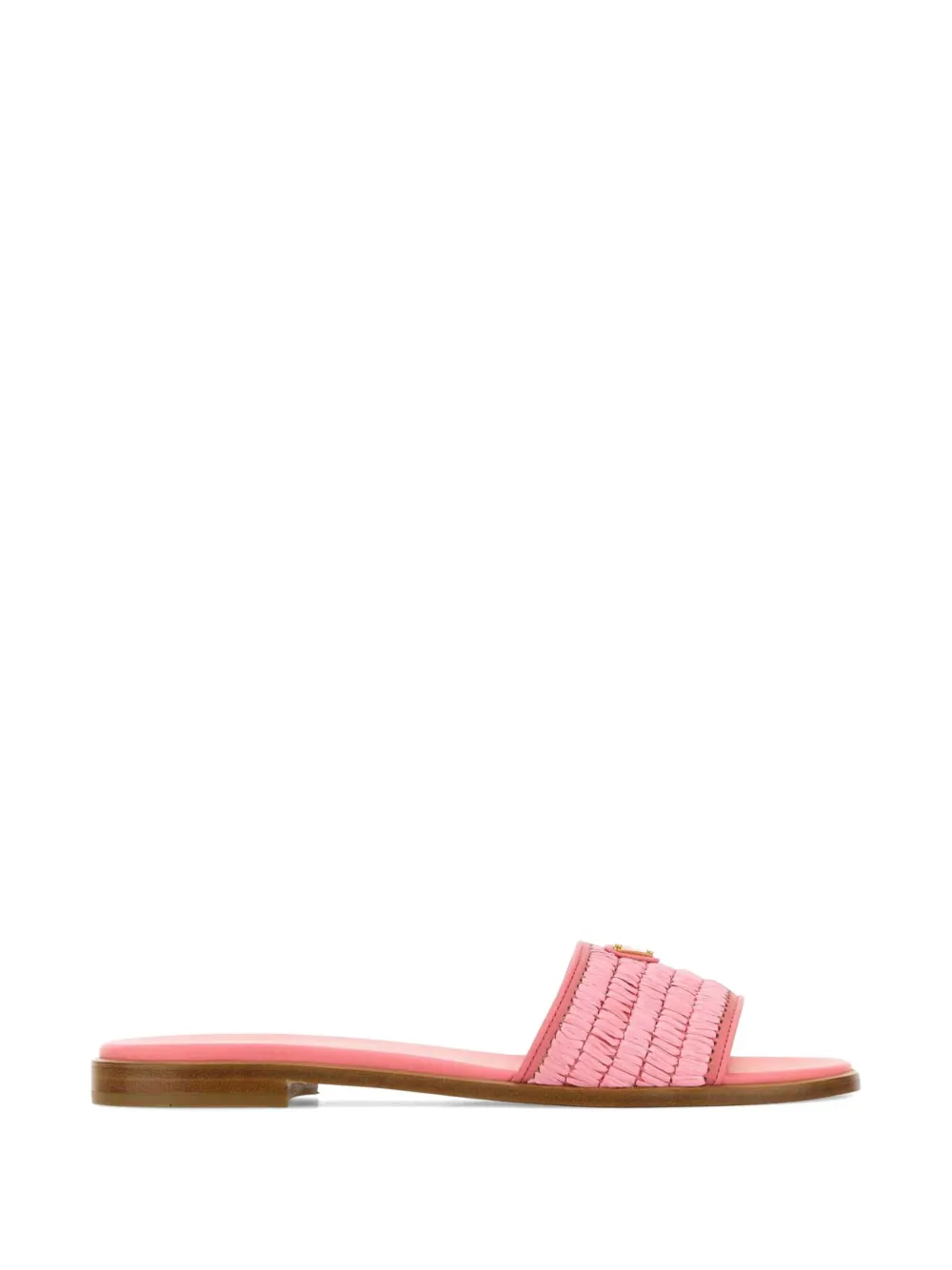 Prada ruched sandals - Rosa