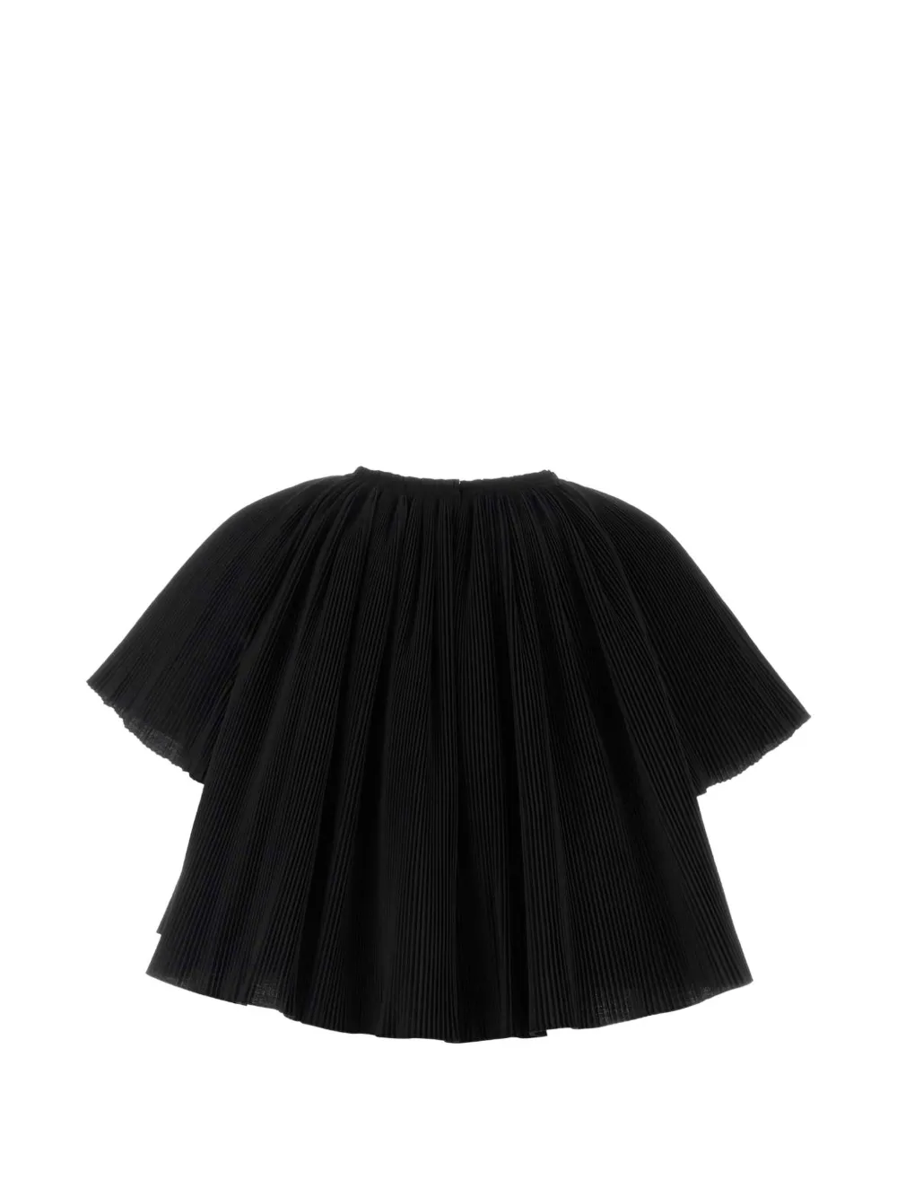 Co Top Plissettato - Nero 