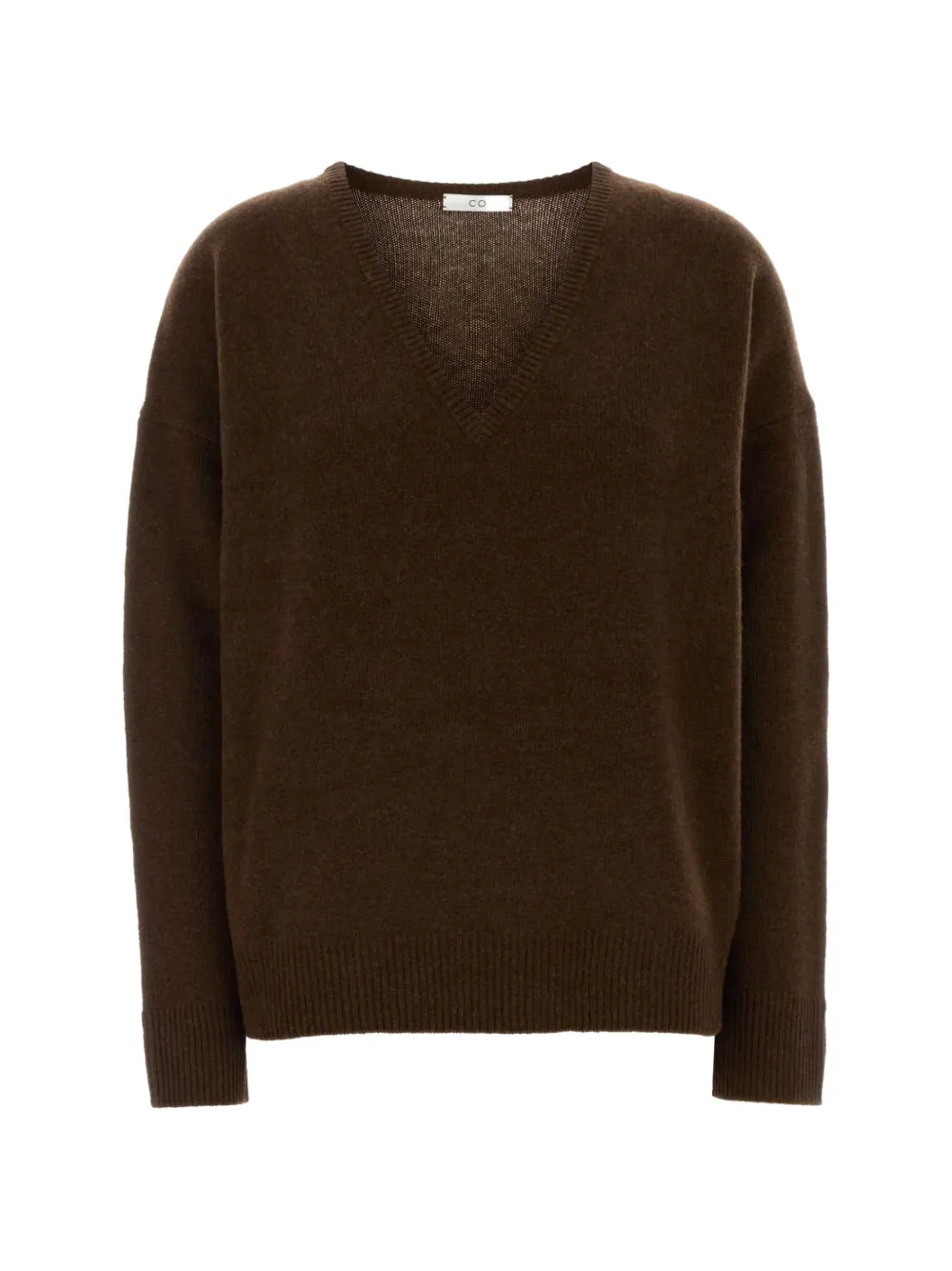 Co V-neck cashmere sweater - Brown