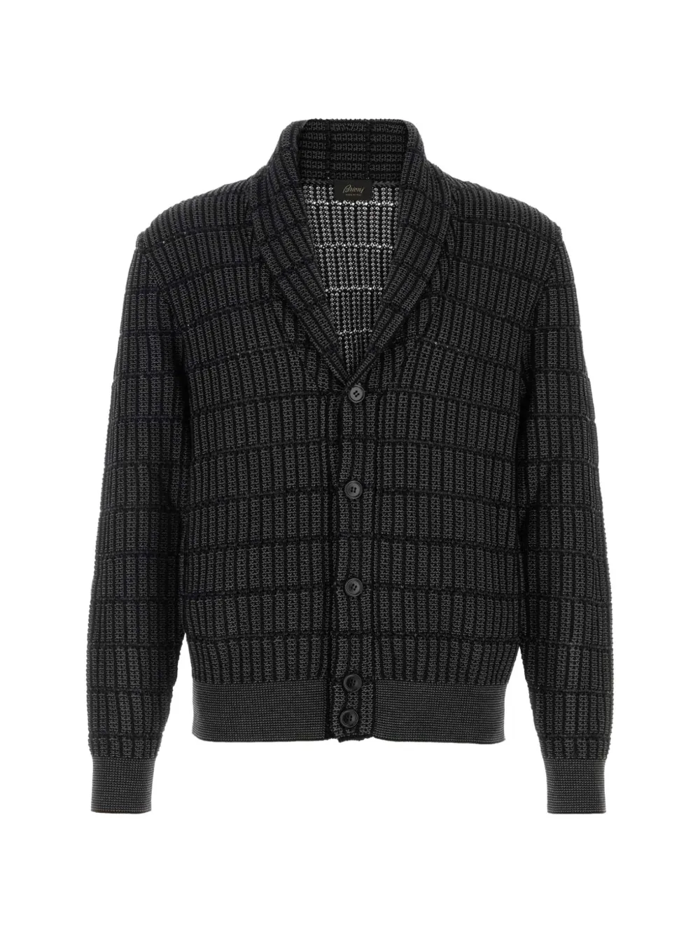 Brioni button cardigan - Nero