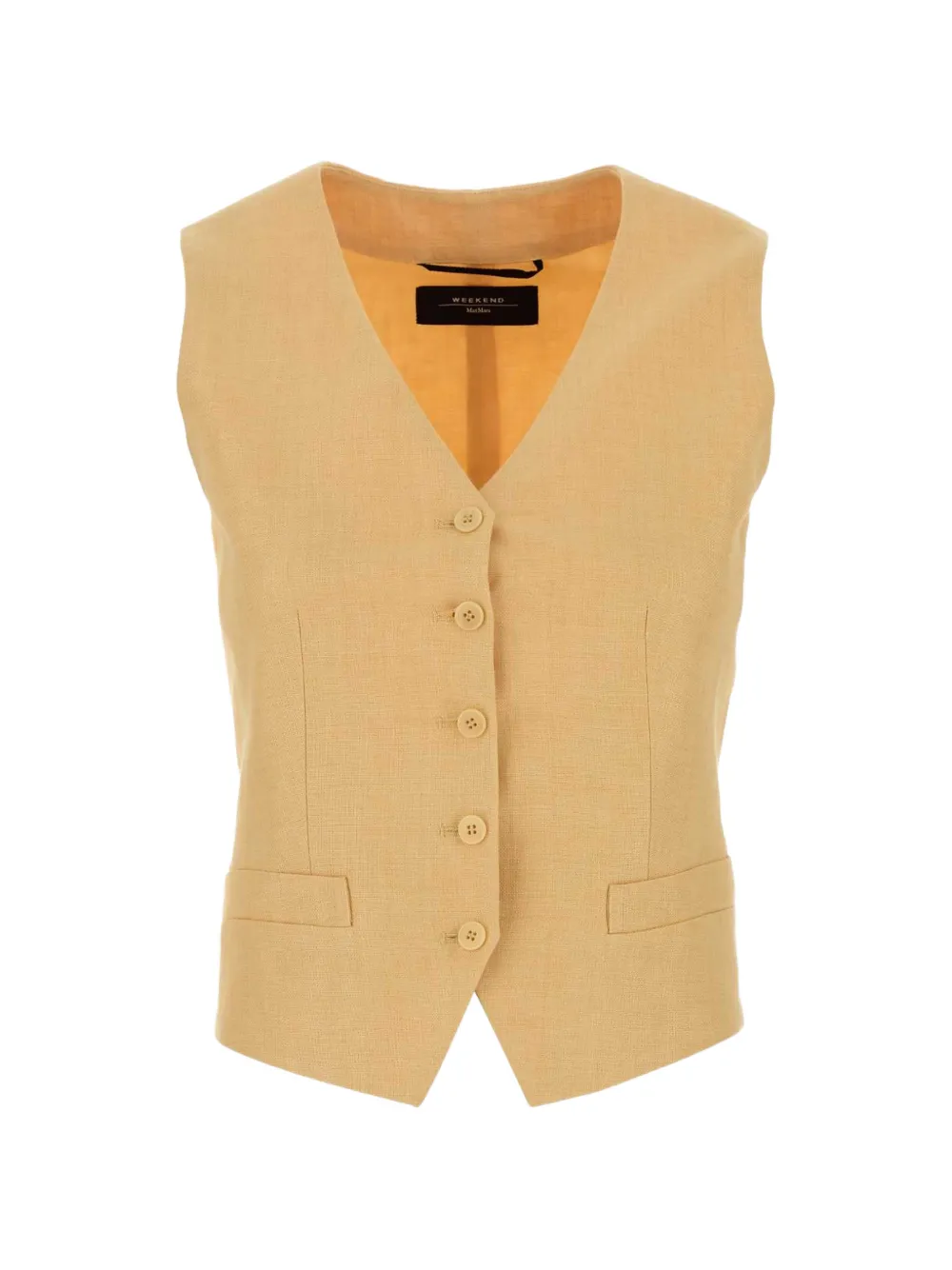 Weekend Max Mara button pace waistcoat - Neutrals