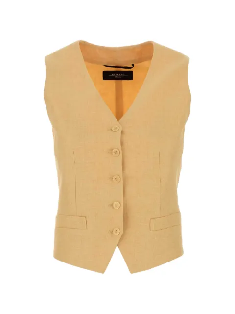 Weekend Max Mara chaleco con botones