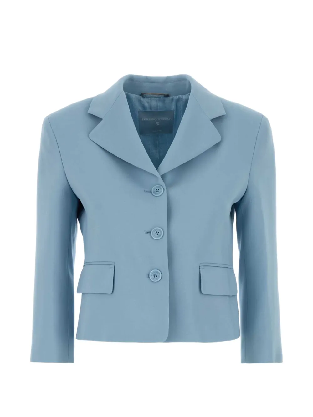 Ermanno Scervino twill blazer - Blu