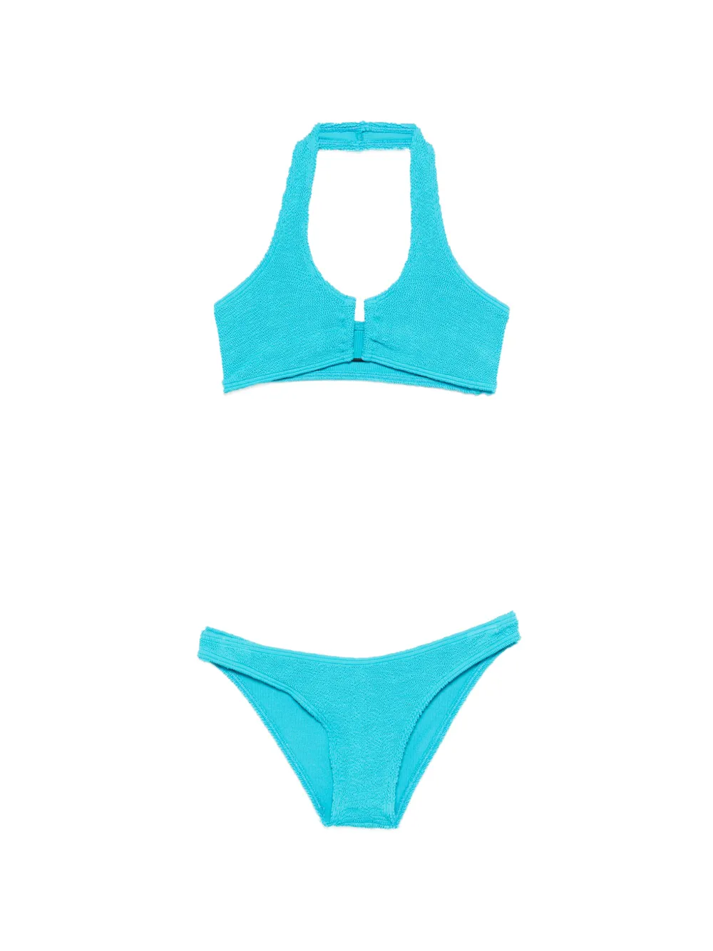 Bond-eye U-detail bikini - Blu