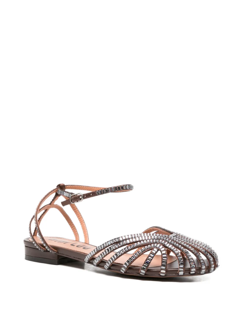 Bibi Lou embellished strap sandals Zilver