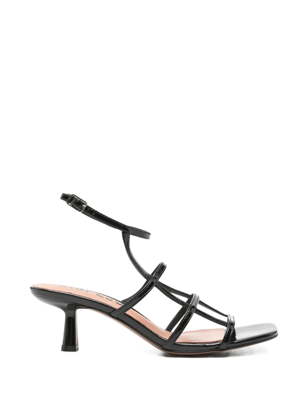 Bibi Lou patent-leather sandals Zwart