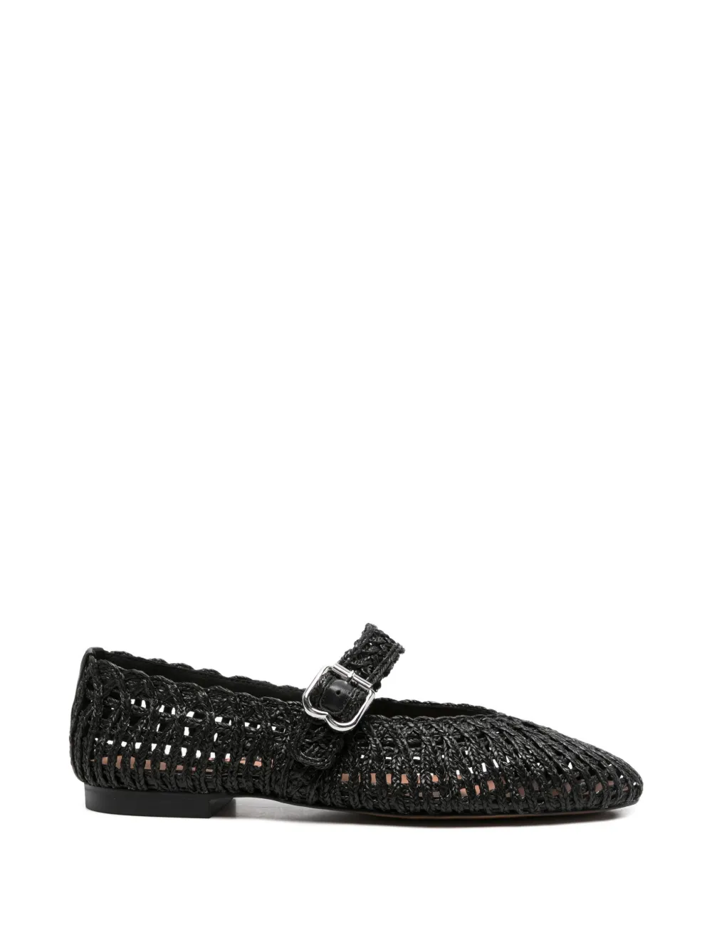 Bibi Lou woven strap ballet flats - Schwarz
