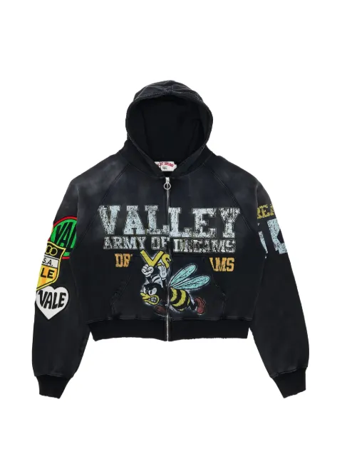 VALE FOREVER zip-up hoodie