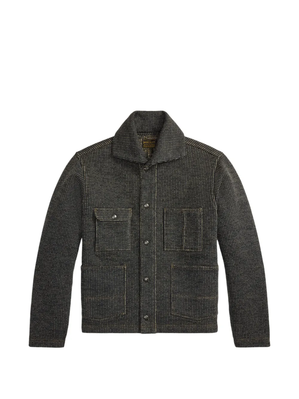 Ralph Lauren RRL Giacca-camicia a righe - Grigio