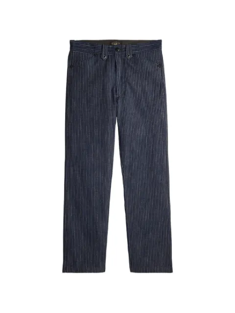 Ralph Lauren RRL Calça com padronagem risca de giz