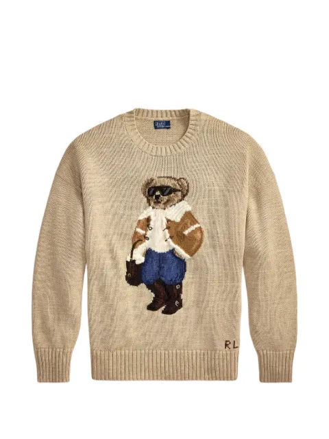 Polo Ralph Lauren Polo Bear intarsia-knit sweater
