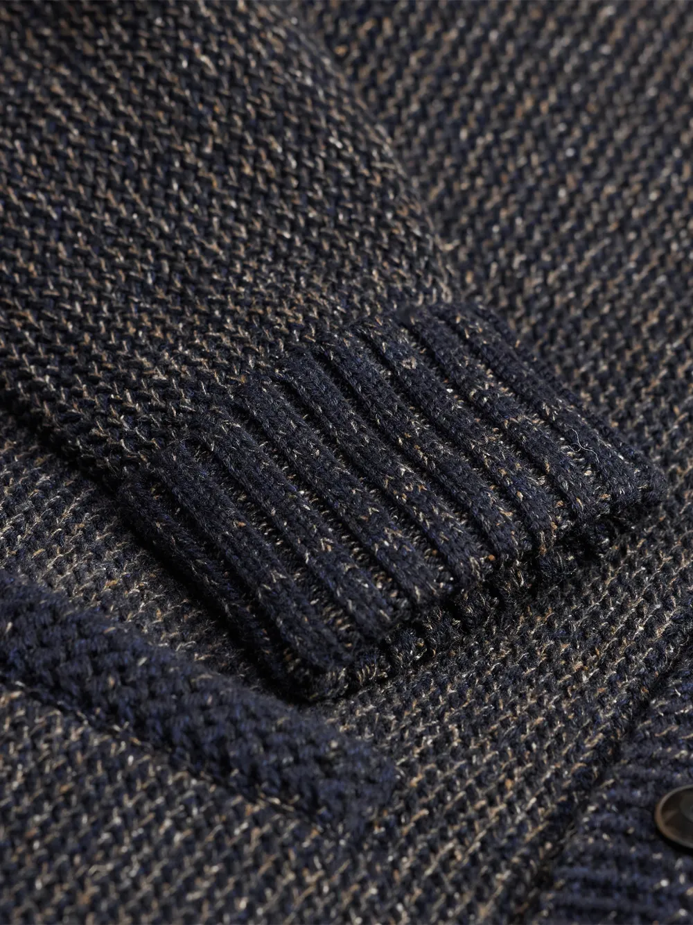 Ralph Lauren RRL Vest met sjaalkraag Blauw