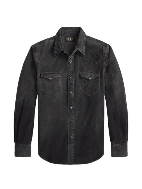 Ralph Lauren RRL camisa estilo Western con canesú