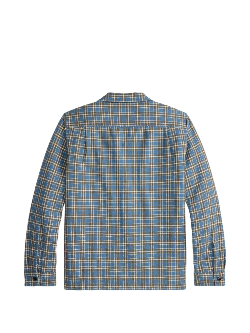Ralph Lauren RRL Geruit katoenen overhemd Blauw