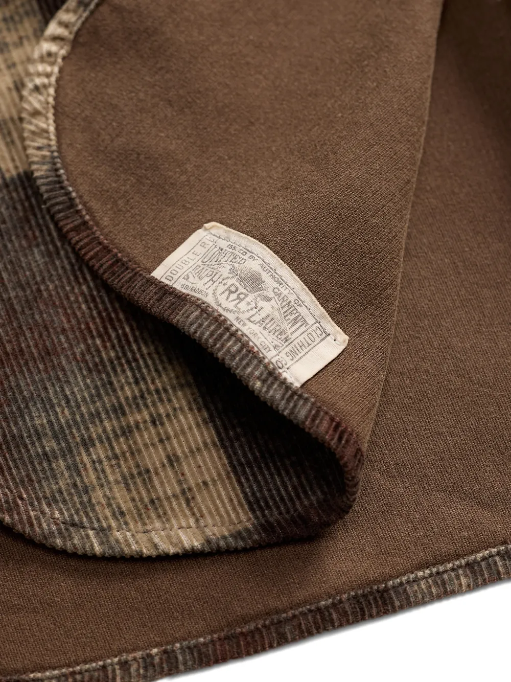 Ralph Lauren RRL Geruit overhemd Bruin