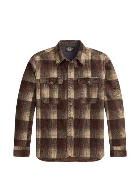 Ralph Lauren RRL checked long-sleeved shirt