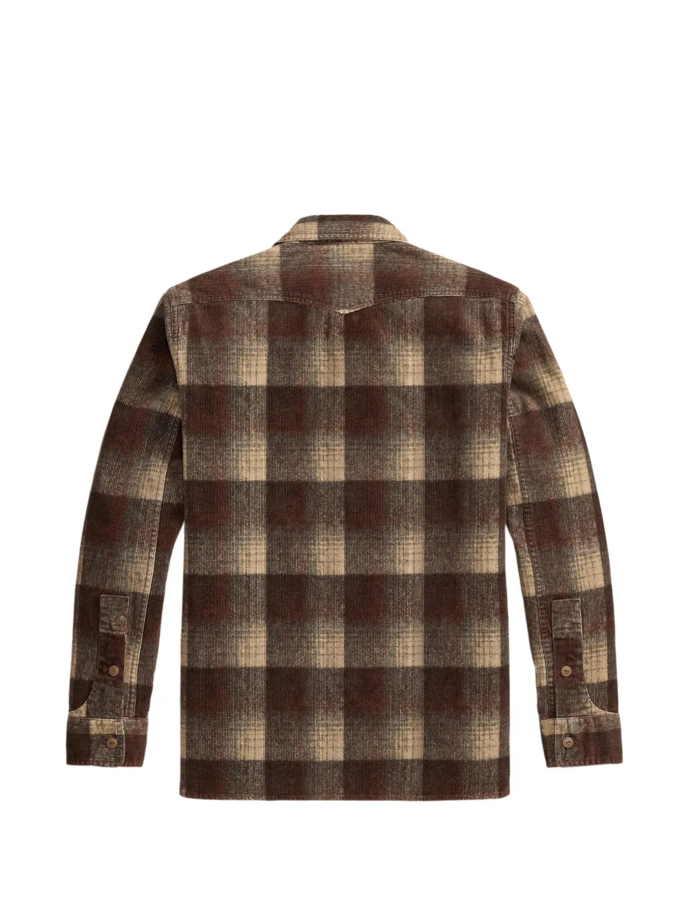 Ralph Lauren RRL Geruit overhemd Bruin