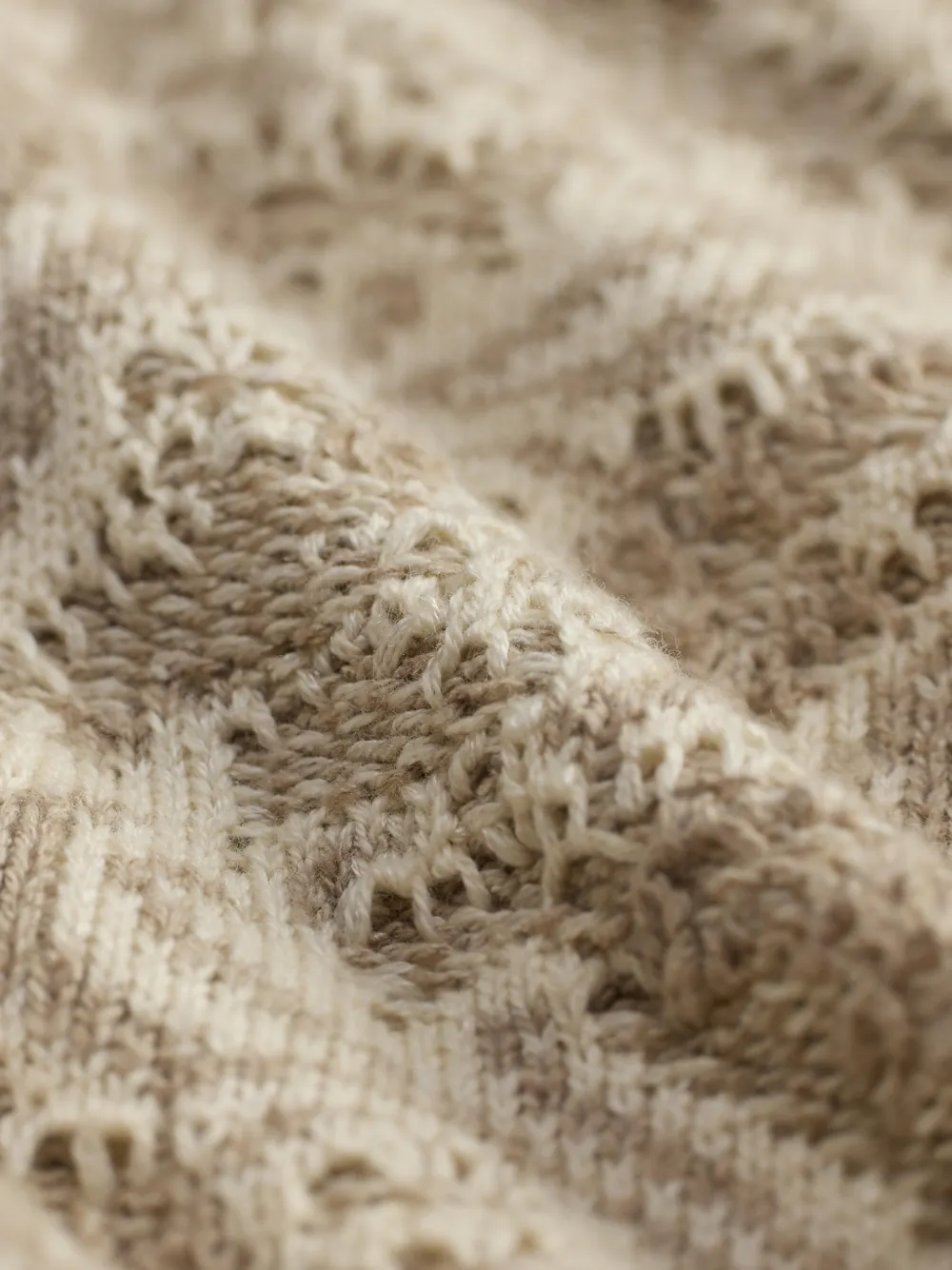 Ralph Lauren RRL Vest met patroon en knoop Beige