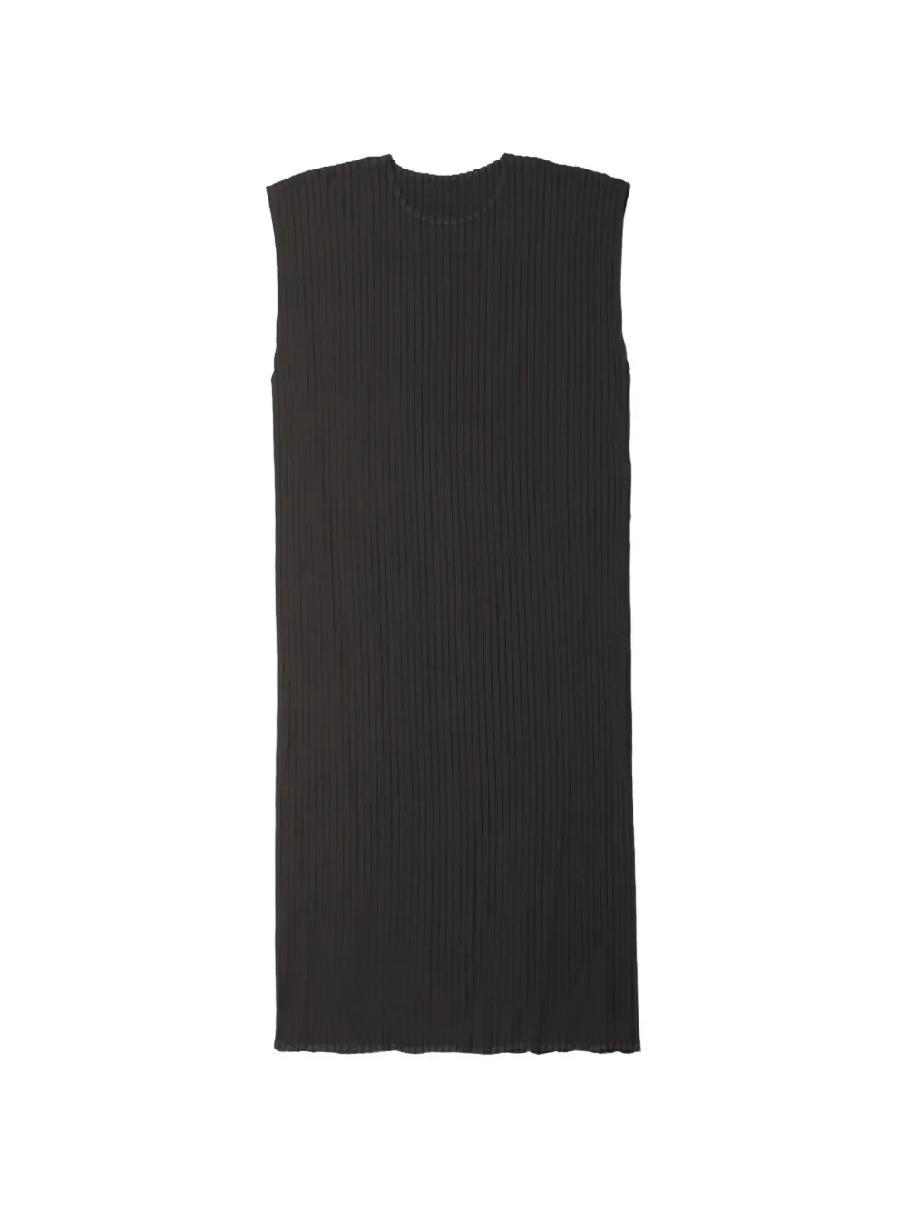 Issey Miyake Geplooide mini-jurk Zwart