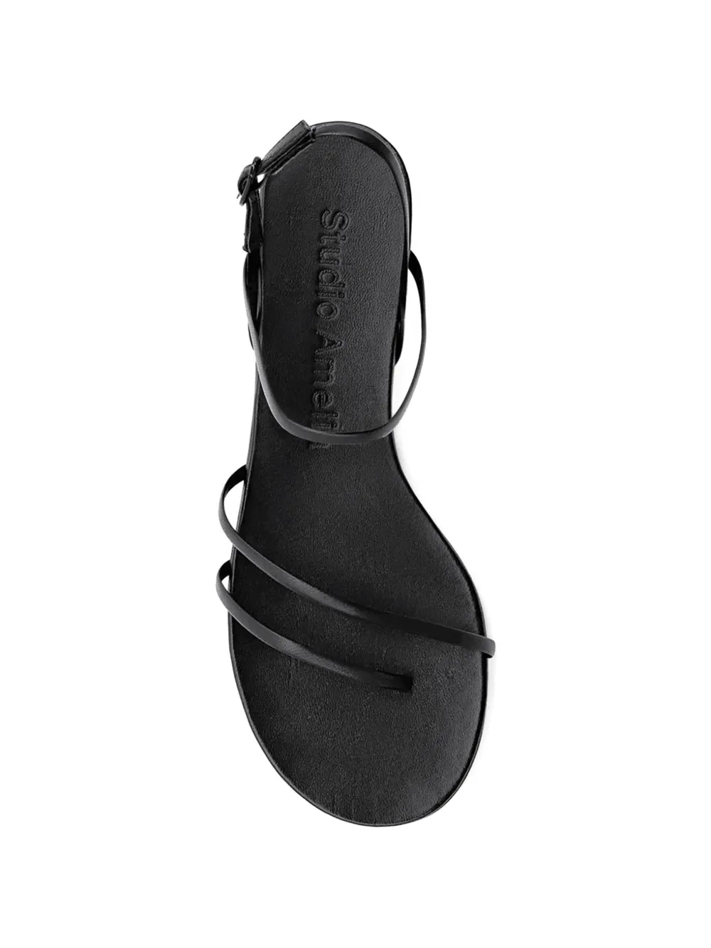 Studio Amelia Helix multi-strap sandals Zwart