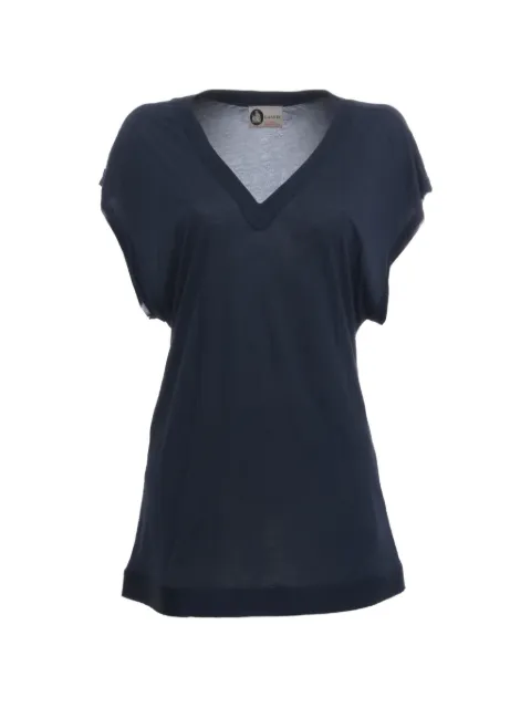 Lanvin Pre-Owned vestido corto con cuello en V