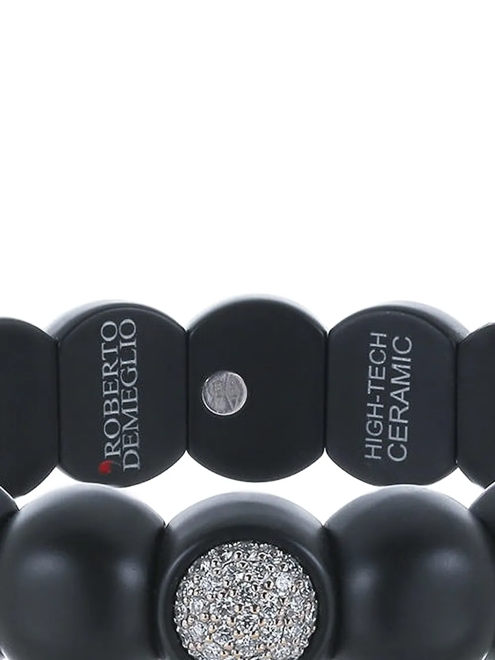  Roberto Demeglio Dama Diamond Bracelet - Black 