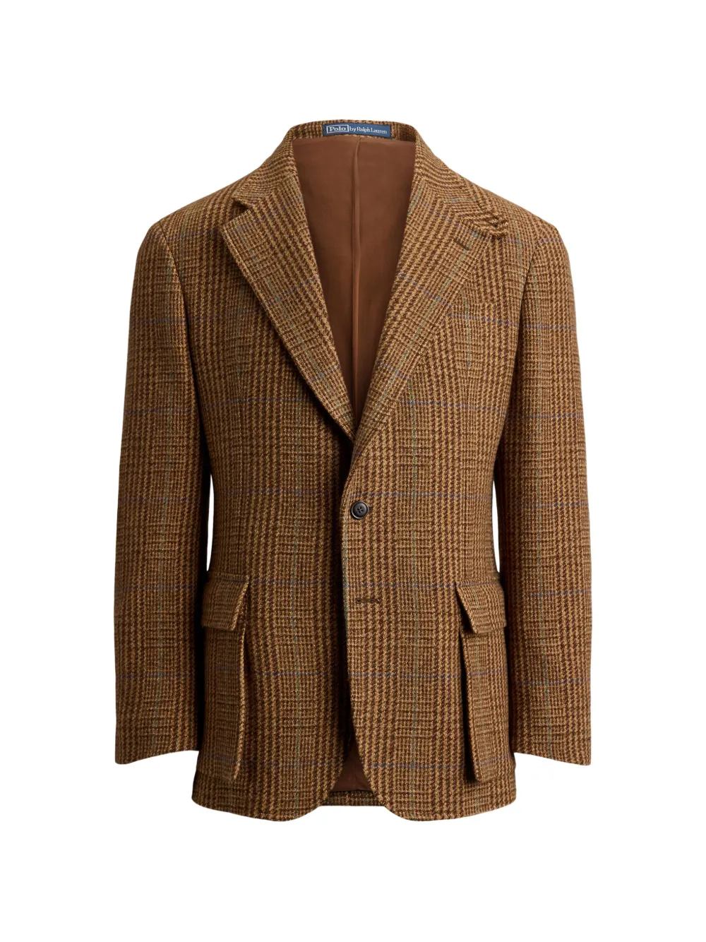 Polo Ralph Lauren Karierte The RL67 Glen Tweed-Jacke - Braun
