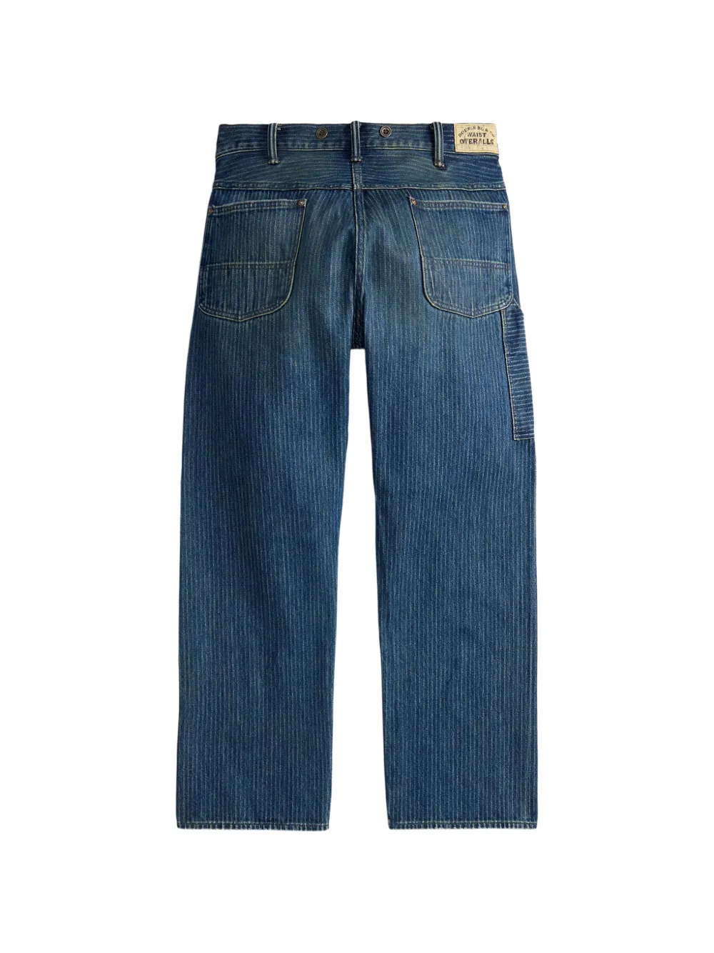 Ralph Lauren RRL Gestreepte katoenen jeans Blauw