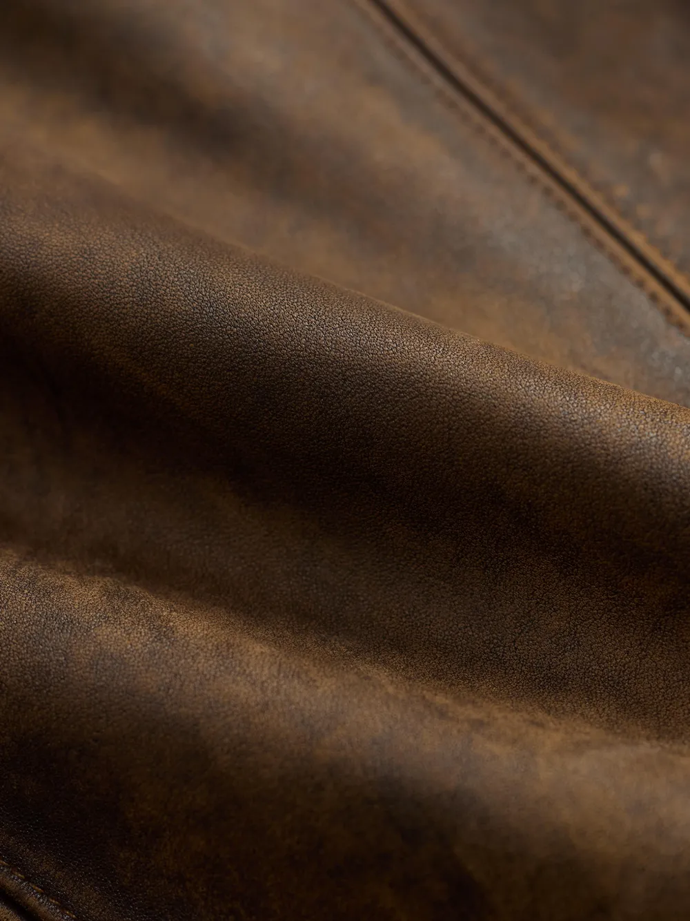 Ralph Lauren RRL Leren jack Bruin