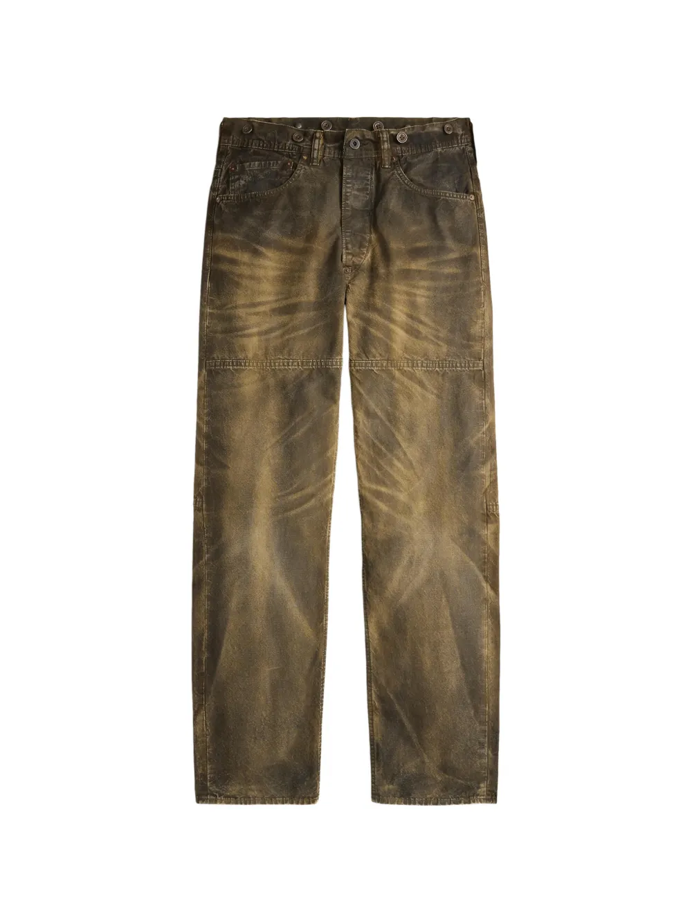 Ralph Lauren RRL distressed-effect straight-leg trousers