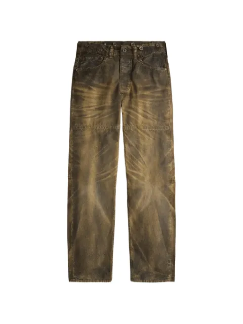 Ralph Lauren RRL distressed-effect straight-leg trousers