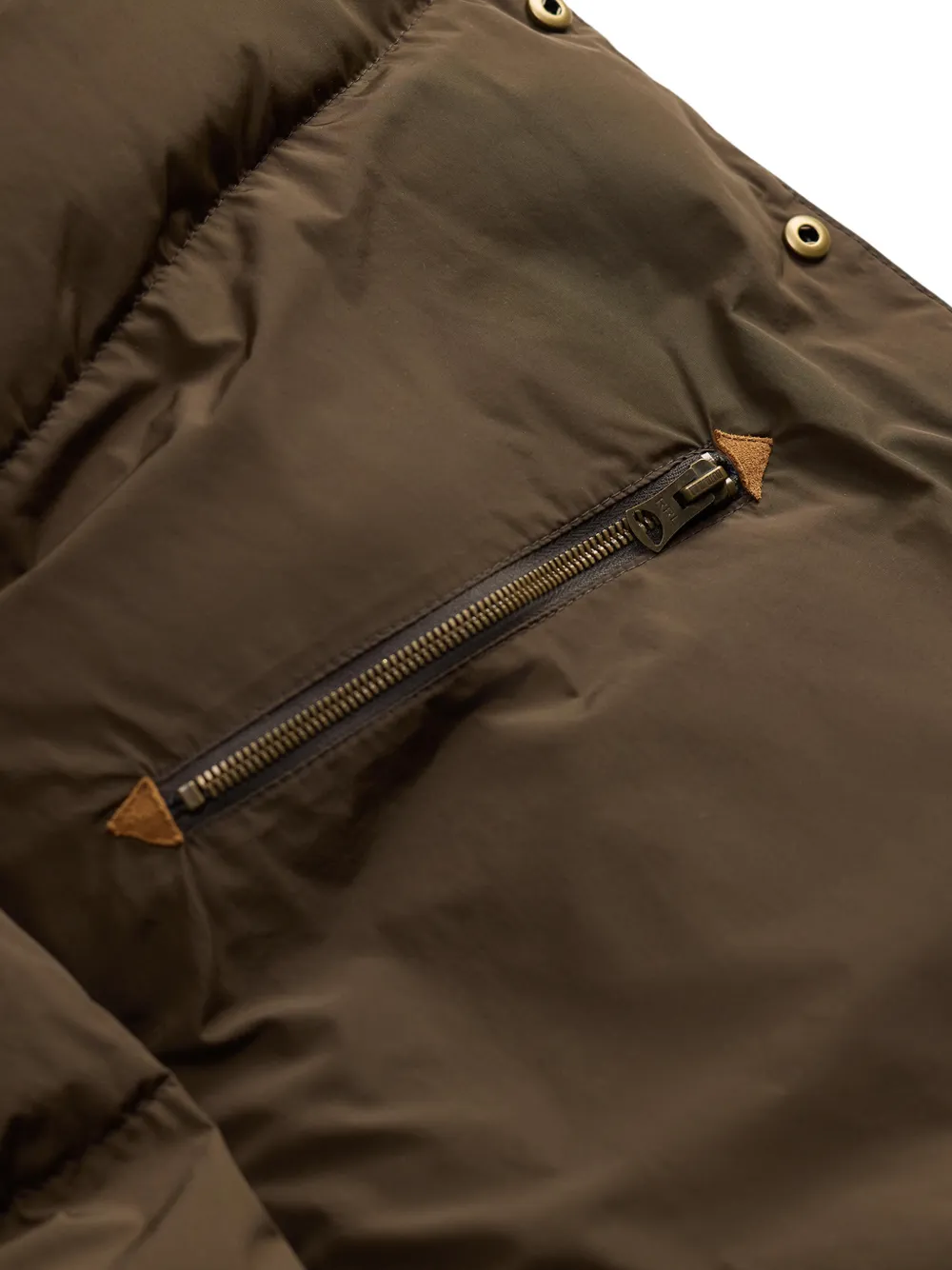 Ralph Lauren RRL Gewatteerd jack met lammy kraag Zwart