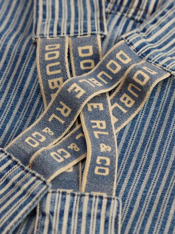 Ralph Lauren RRL ストライプ オーバーオール | ブルー | FARFETCH JP