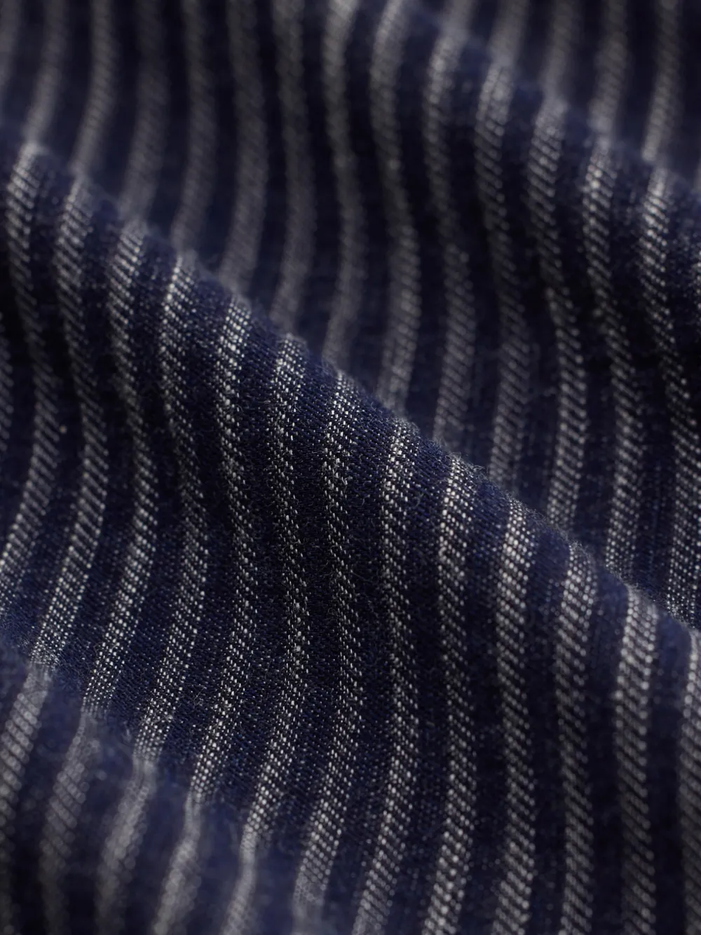 Ralph Lauren RRL Gestreept yoke jack met westernstijl Blauw