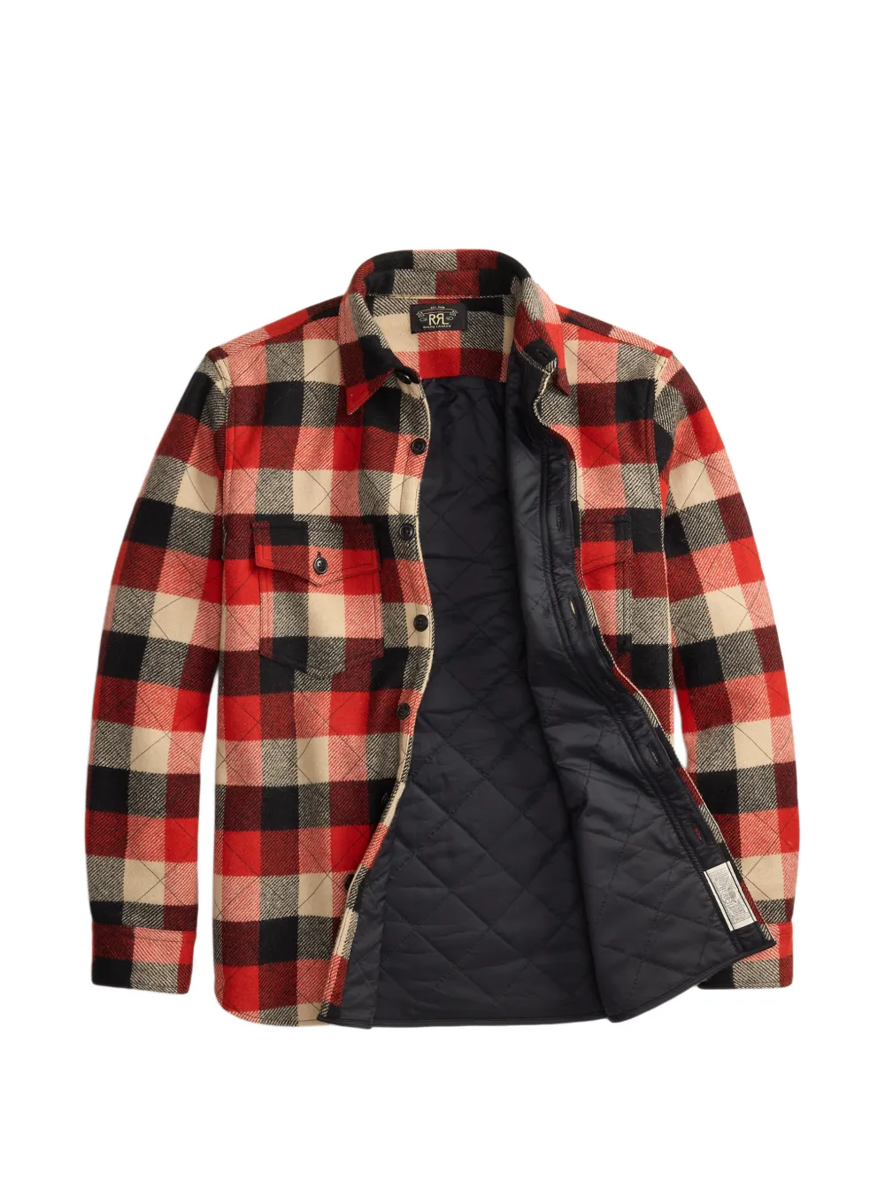 Ralph Lauren RRL Geruit overhemd Rood