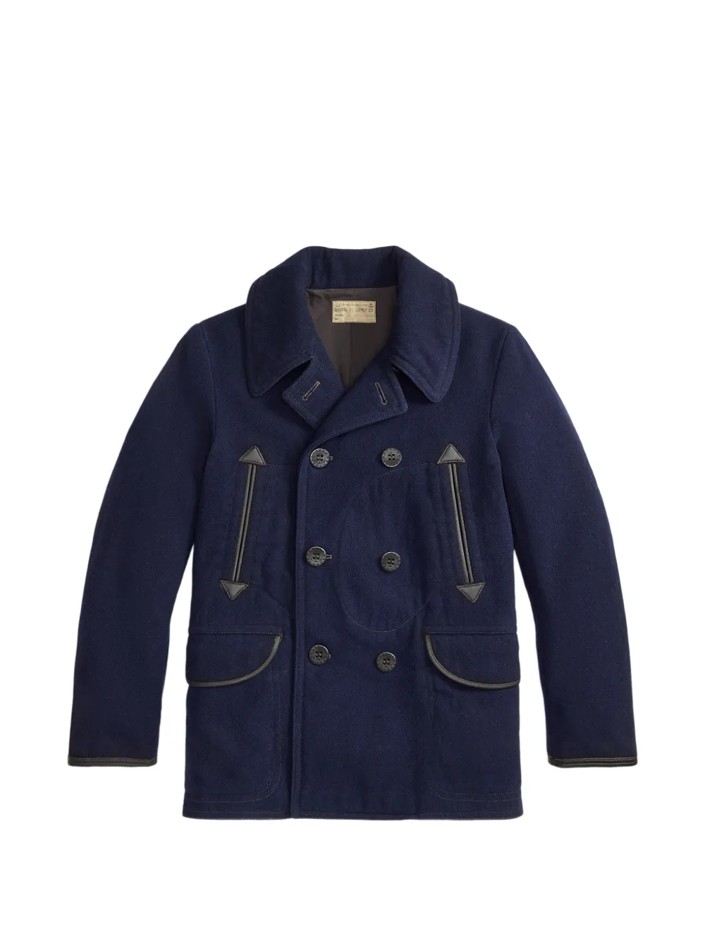 Ralph Lauren RRL Doppelreihiger Mantel - Blau