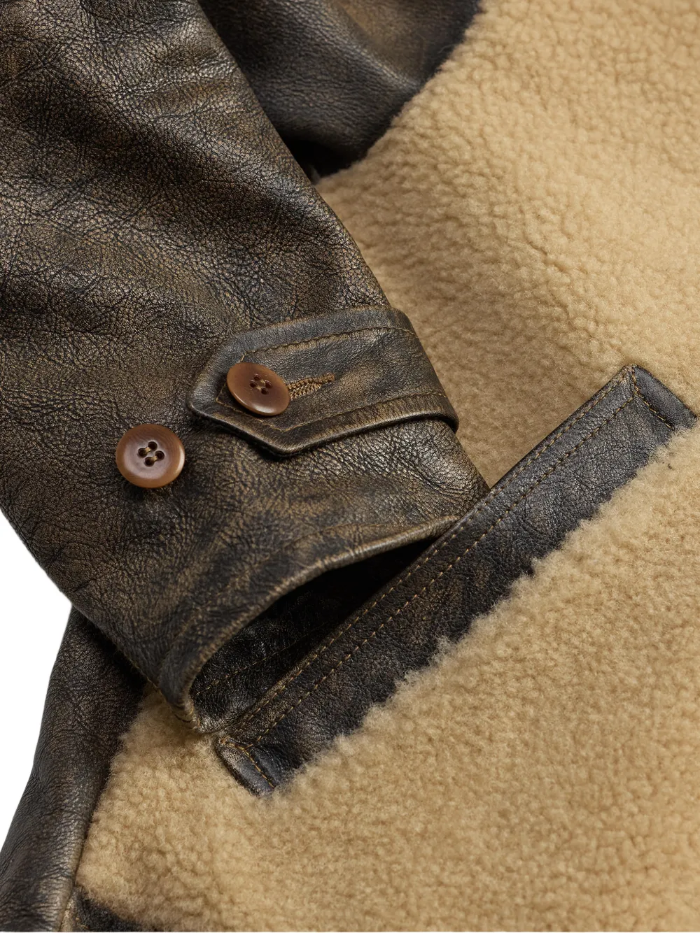 Ralph Lauren RRL Lammy jack Beige