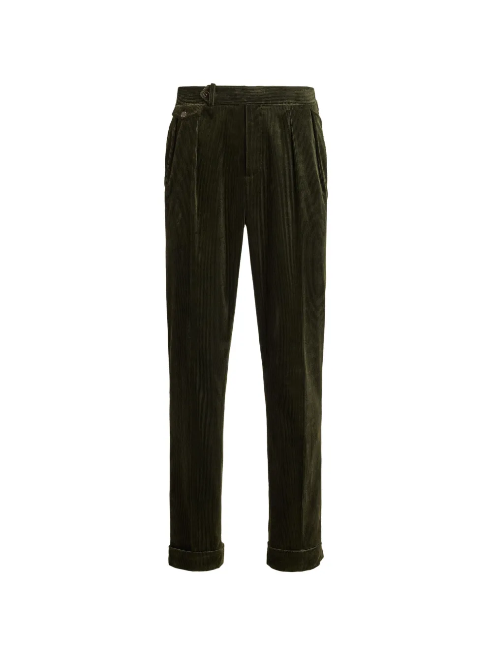 Polo Ralph Lauren Cordhose mit Falten - Grün