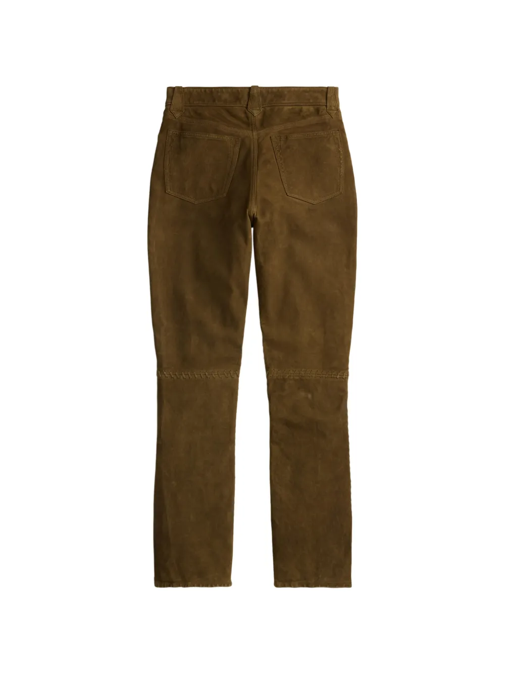 Ralph Lauren RRL Suède broek met kant Bruin