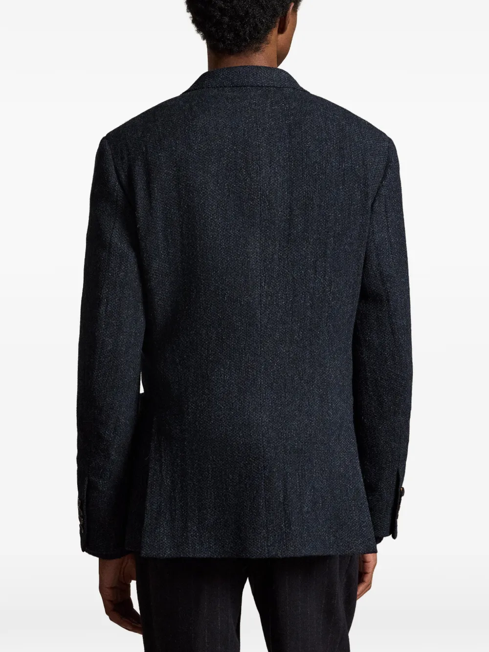 Polo Ralph Lauren Sheffield wollen blazer Blauw