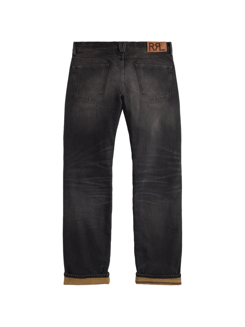 Ralph Lauren RRL Straight jeans met zak Zwart