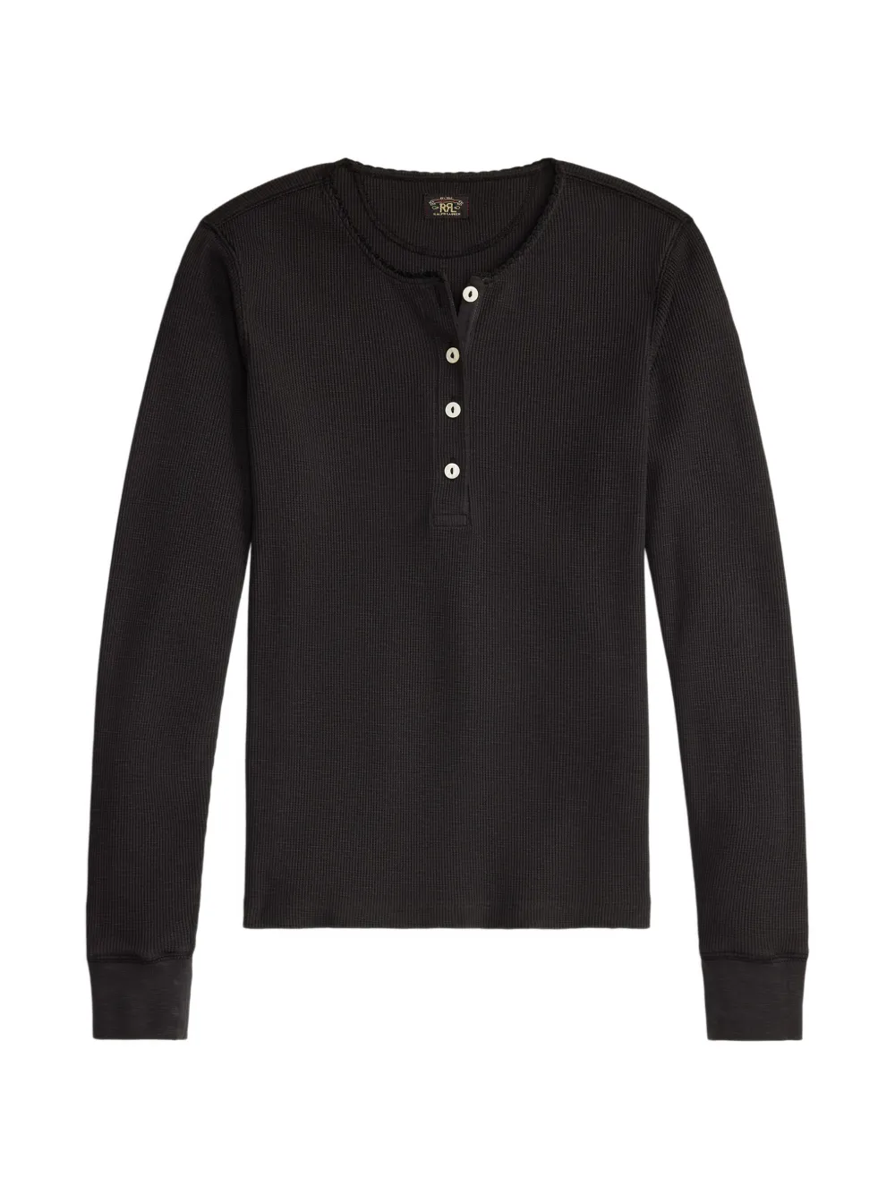 Ralph Lauren RRL Polo a maniche lunghe - Nero