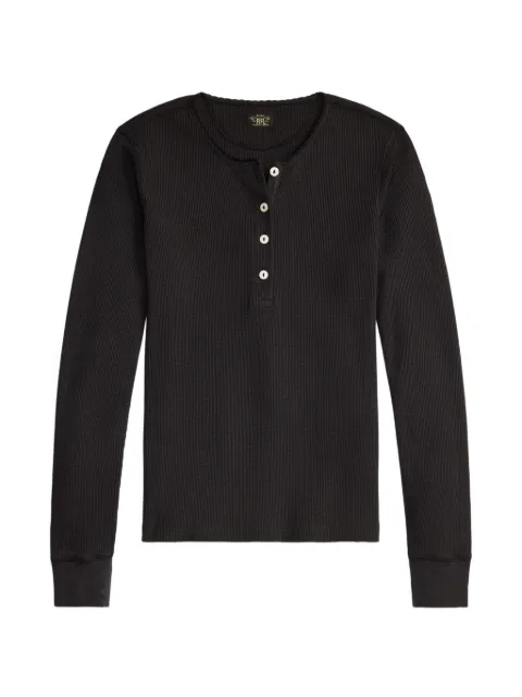 Ralph Lauren RRL playera tipo polo de manga larga