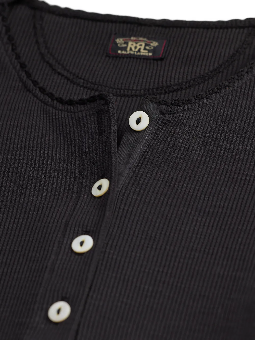Ralph Lauren RRL Polotop met lange mouwen Zwart