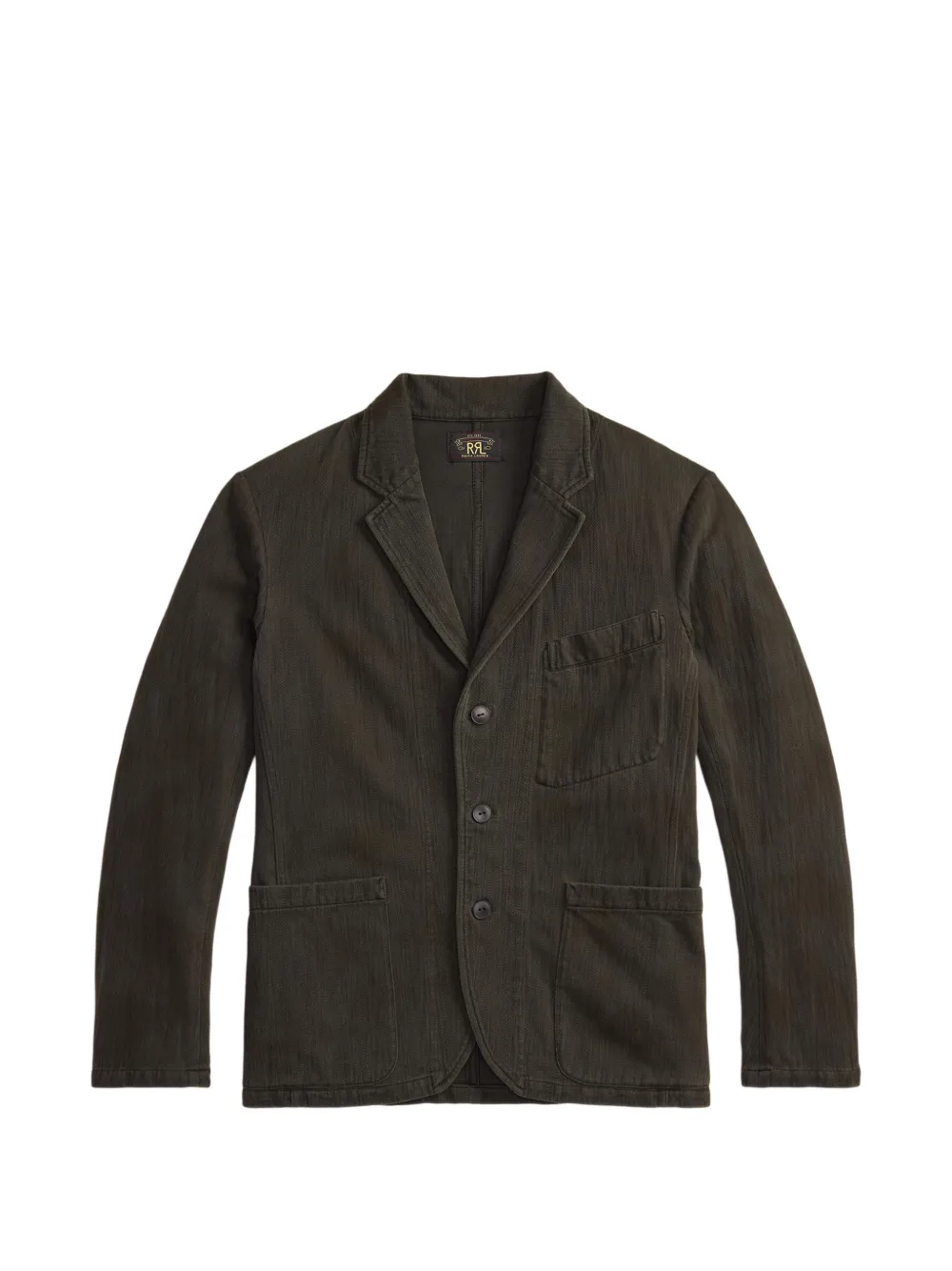 Rrl Herringbone-pattern Blazer In Multi