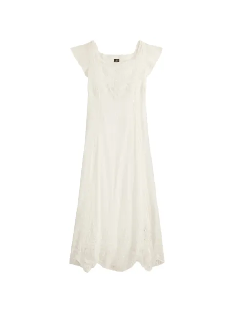 Ralph Lauren RRL robe mi-longue à broderie anglaise