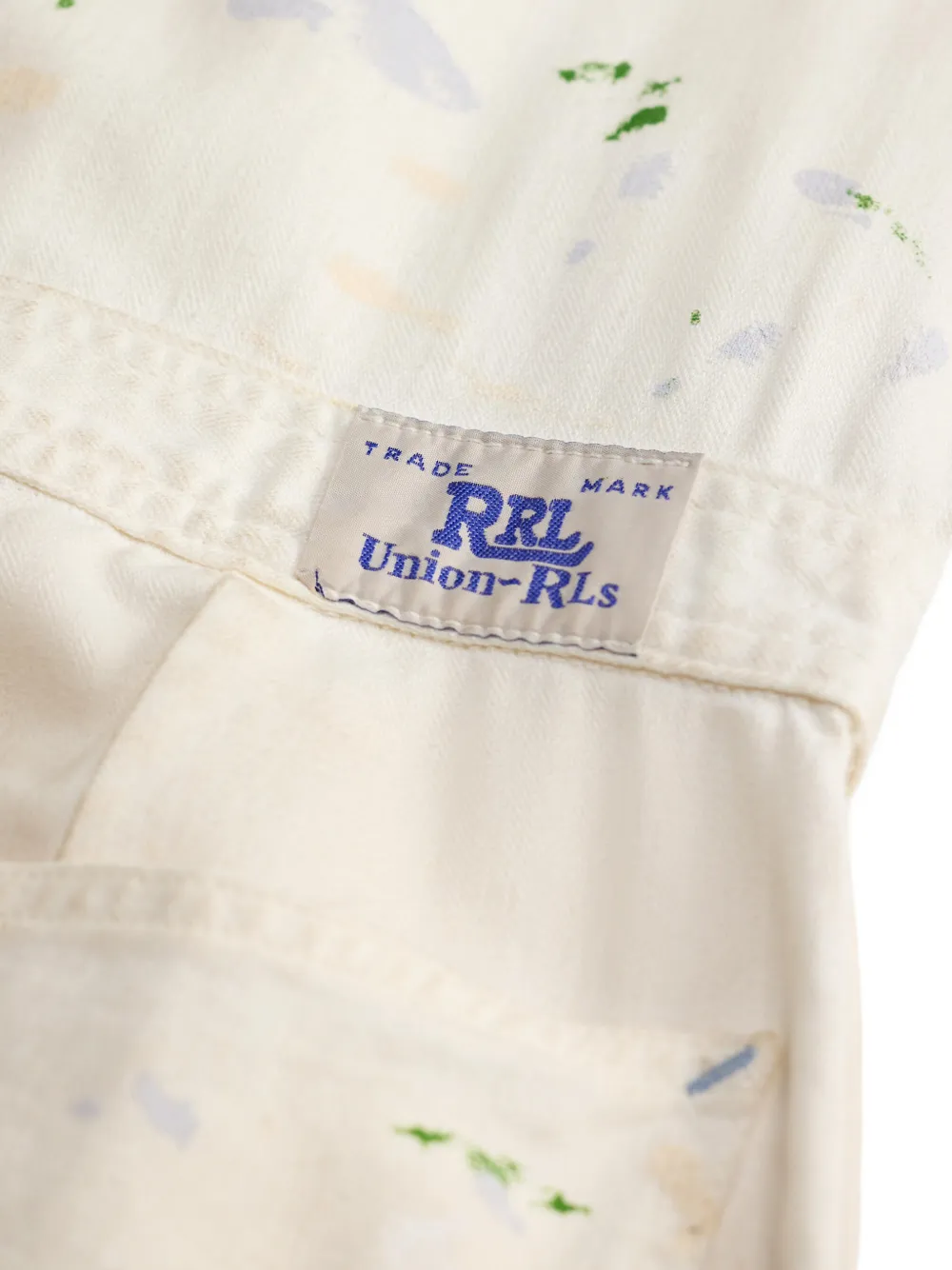 Ralph Lauren RRL Mouwloze jumpsuit met zak Beige