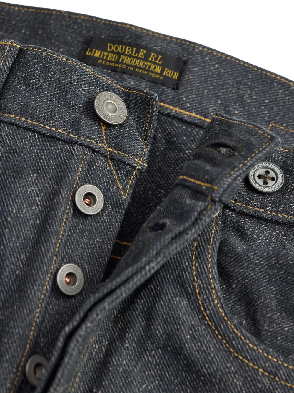 Ralph Lauren RRL Denim jeans met gesp Blauw