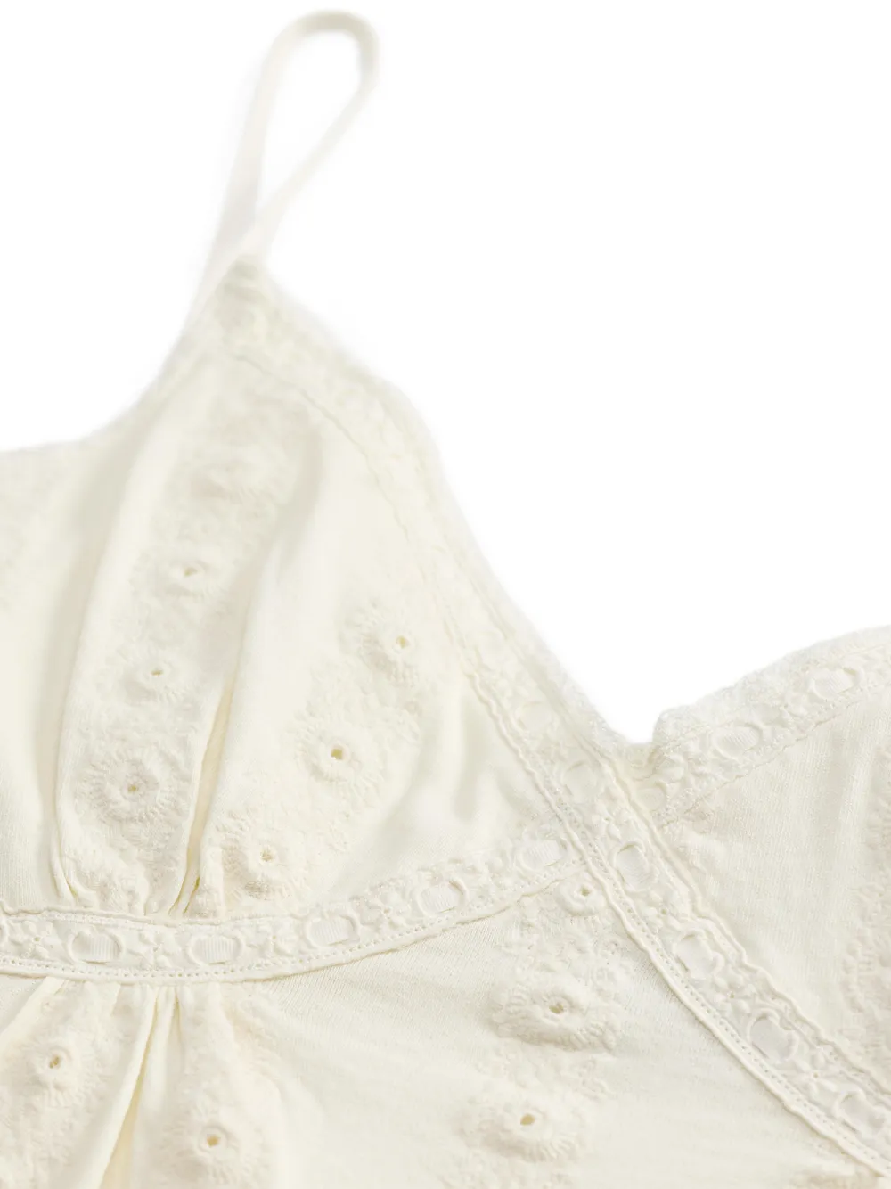 Ralph Lauren RRL Blouse met afwerking van kant Beige